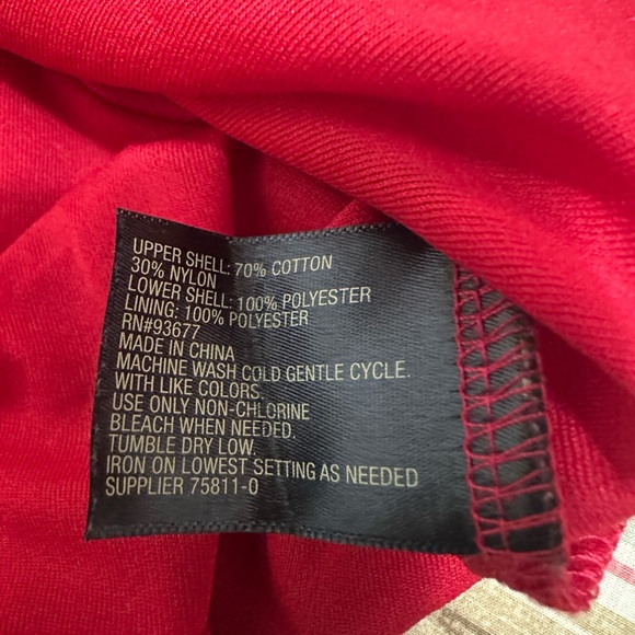 Worthington Red Sleeveless Lace Blouse - Picture 8 of 8